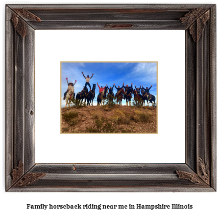 family horseback riding near me in Hampshire, Illinois